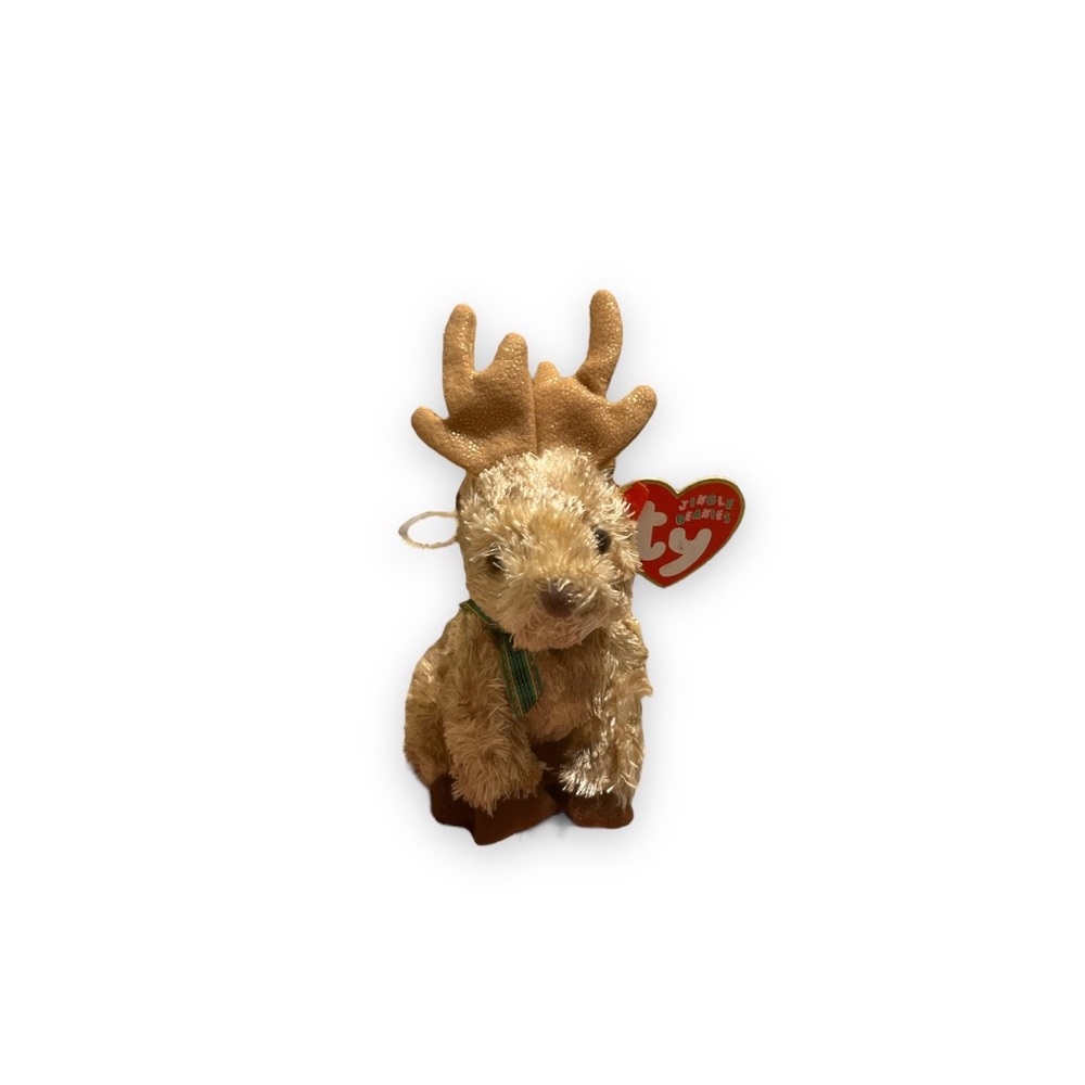 2004 Ty Jingle Beanies Rudy The Reindeer Ornament